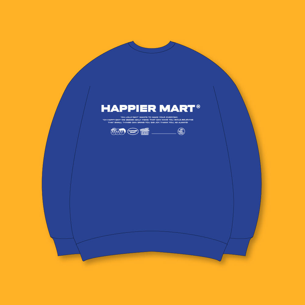 [Apparel] HAPPIER MART Sweatshirt