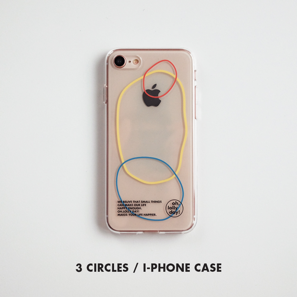 [Phone case] 3 circles
