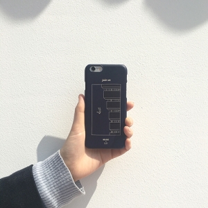 [O,LD! X High-rise] Phone case _ navy