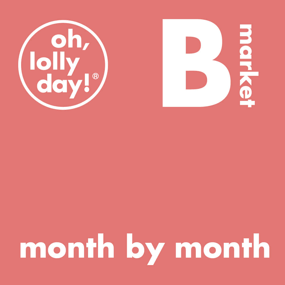 [B market] Month by month