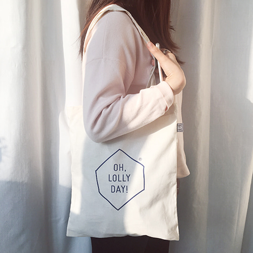 [Bag] O,LD! logo cotton bag